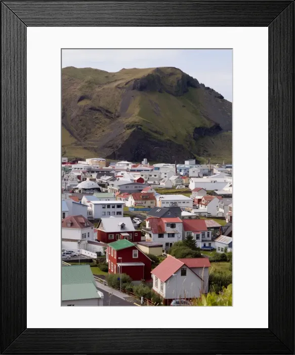 Framed Print : Heimaey, Westman Islands