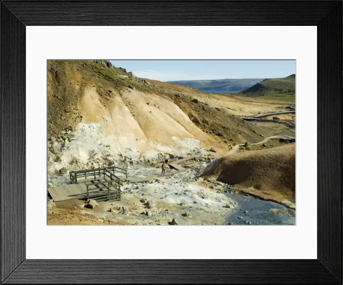 Framed Print : Krisuvik Thermal area Framed Print : Krisuvik Thermal area