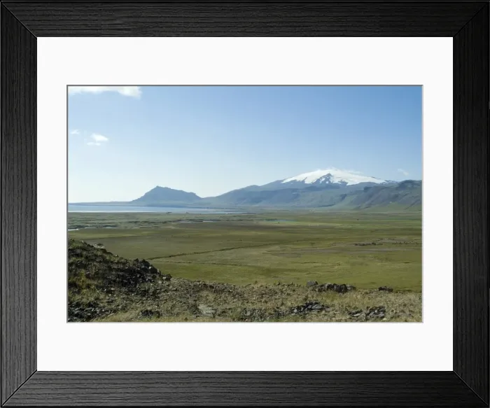 Framed Print : View of Snaefellsness Mountain Framed Print : View of Snaefellsness Mountain