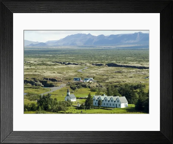 Framed Print : Thingvellir