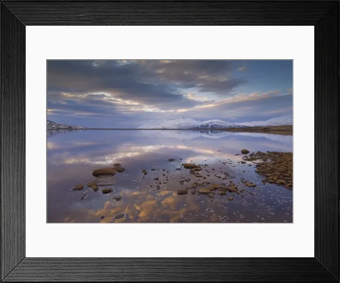 Framed Print : Sunset in Eyjafjordur Framed Print : Sunset in Eyjafjordur