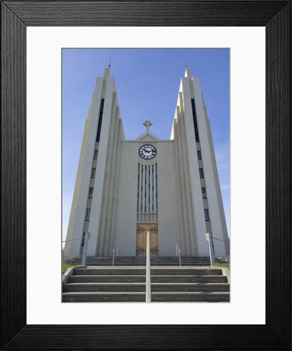 Framed Print : Akureyri Church