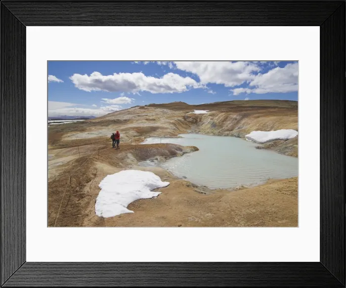 Framed Print : Leirhnjukur thermal area and eruption site near Krafla Framed Print : Leirhnjukur thermal area and eruption site near Krafla