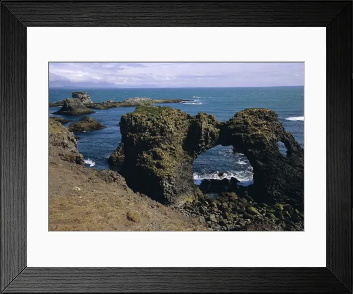 Framed Print : Rock formations of the west coast Framed Print : Rock formations of the west coast