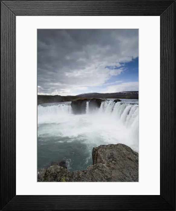 Framed Print : Godafoss waterfalls Framed Print : Godafoss waterfalls