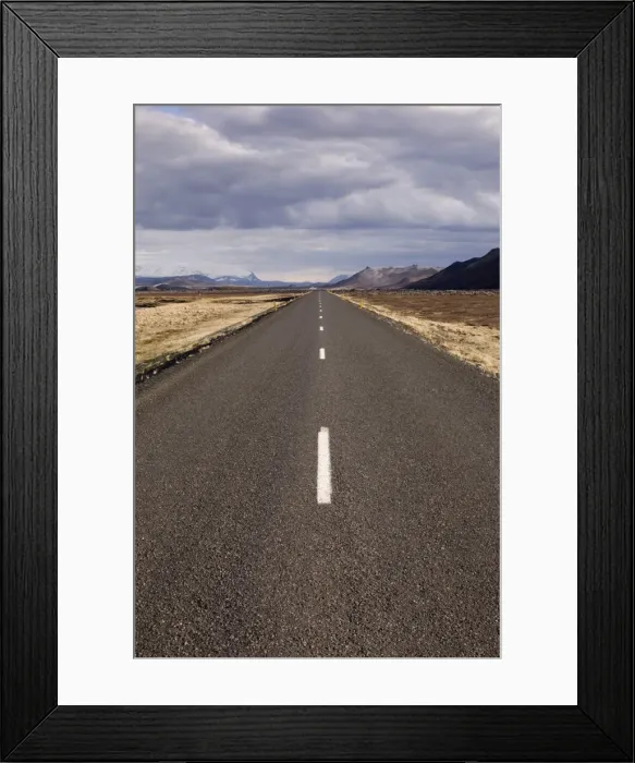 Framed Print : Road to Husavik Framed Print : Road to Husavik