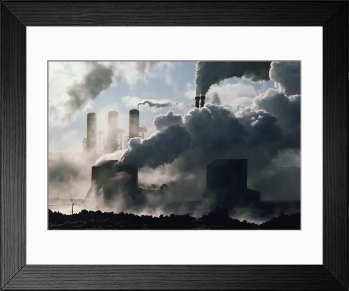 Framed Print : Geothermal power plant at Svartsengi Framed Print : Geothermal power plant at Svartsengi