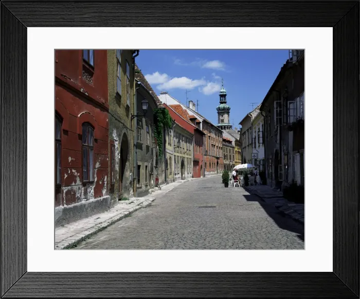 Framed Print : Ujutca Street Framed Print : Ujutca Street