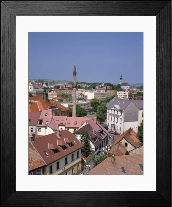 Framed Print : Houses, the Turkish minaret Framed Print : Houses, the Turkish minaret