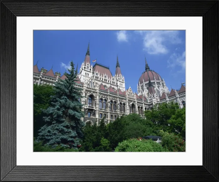 Framed Print : The Parliament Building in the Pest area of Budapest Framed Print : The Parliament Building in the Pest area of Budapest