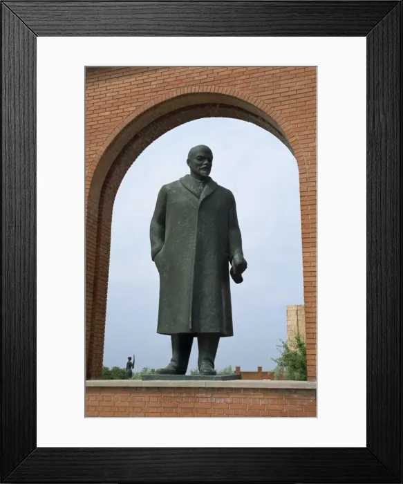 Framed Print : Statue Park (Szobor Park) full of old communist period statues Framed Print : Statue Park (Szobor Park) full of old communist period statues