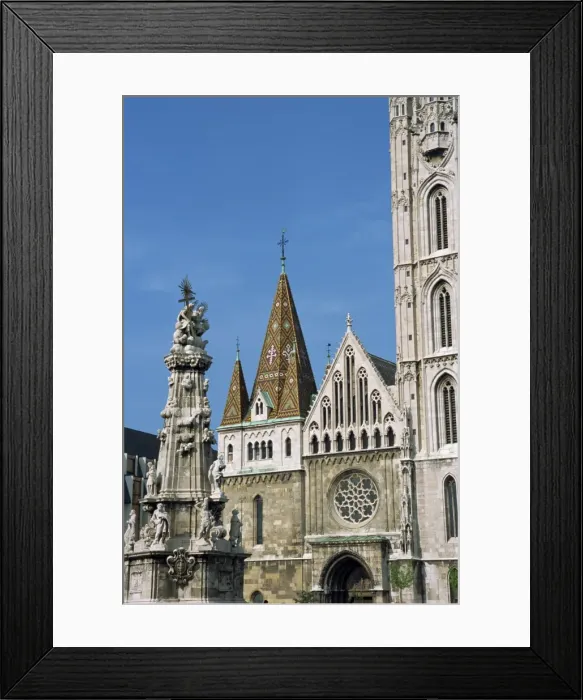 Framed Print : Church of Matyas Templom Framed Print : Church of Matyas Templom