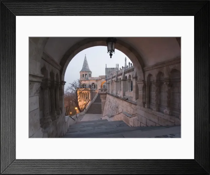 Framed Print : Fishermans Bastion Framed Print : Fishermans Bastion