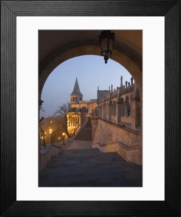 Framed Print : Fishermans Bastion Framed Print : Fishermans Bastion