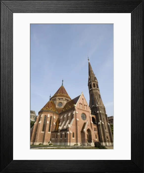 Framed Print : Calvinist Church Framed Print : Calvinist Church