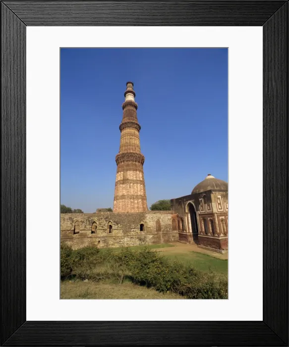 Framed Print : The Qutub Minar Framed Print : The Qutub Minar