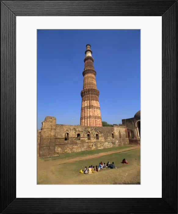 Framed Print : The Qutub Minar Framed Print : The Qutub Minar