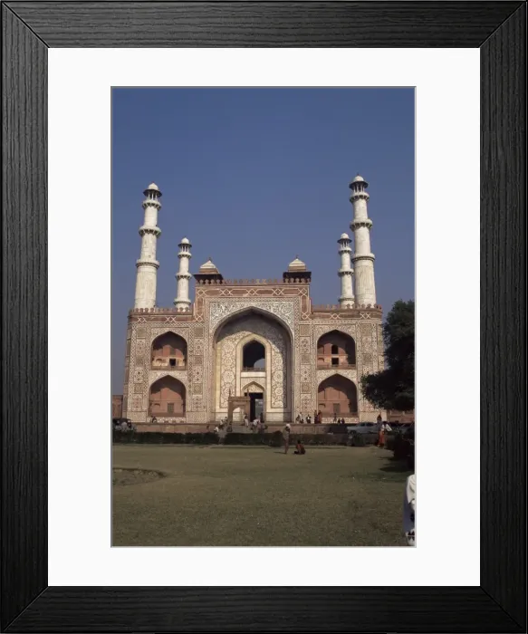 Framed Print : The Mausoleum of Akbar the Great Framed Print : The Mausoleum of Akbar the Great