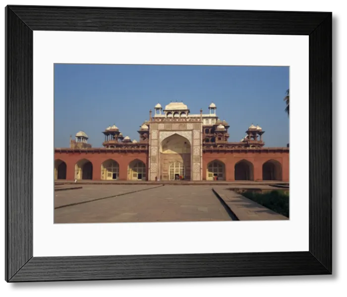 Framed Print : Akbars Mausoleum Framed Print : Akbars Mausoleum