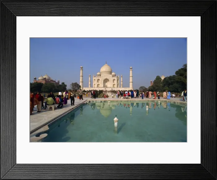 Framed Print : The Taj Mahal Framed Print : The Taj Mahal