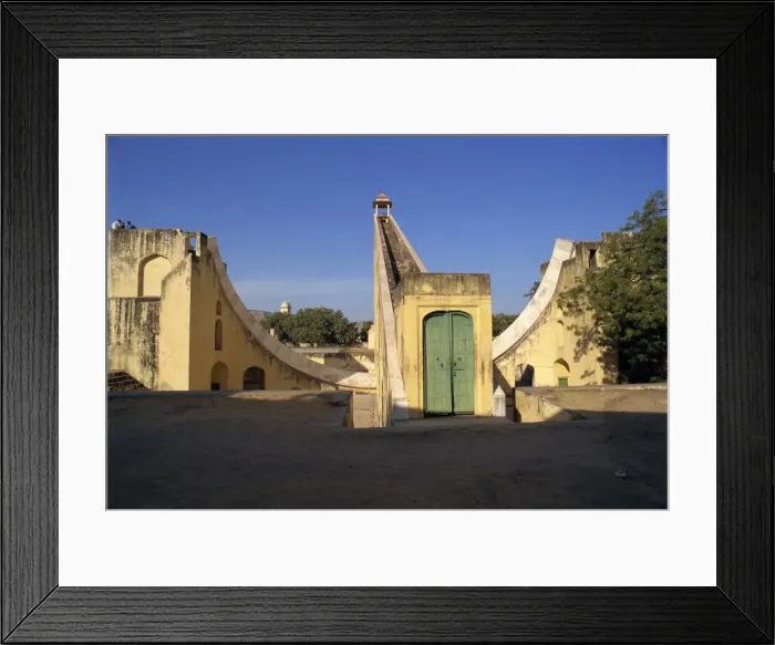 Framed Print : The Jantar Mantar built between 1728 and 1734 by Jai Framed Print : The Jantar Mantar built between 1728 and 1734 by Jai