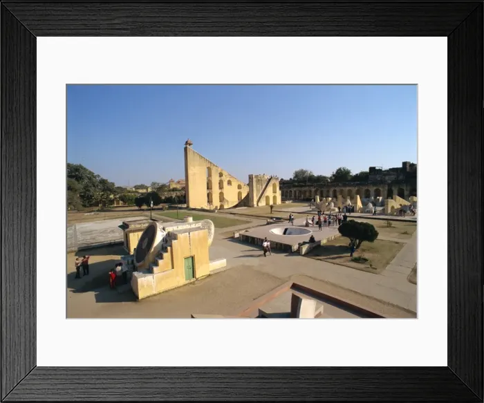 Framed Print : The Jantar Mantar built between 1728 and 1734 by Jai