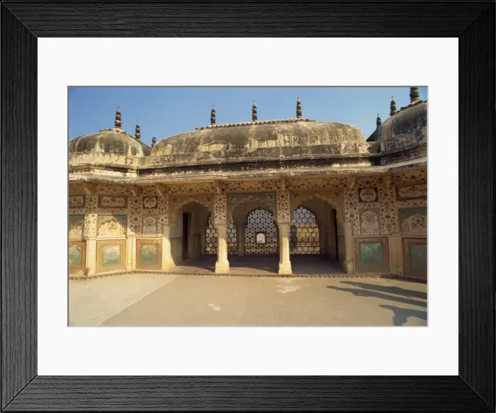 Framed Print : Amber Palace and Fort Framed Print : Amber Palace and Fort