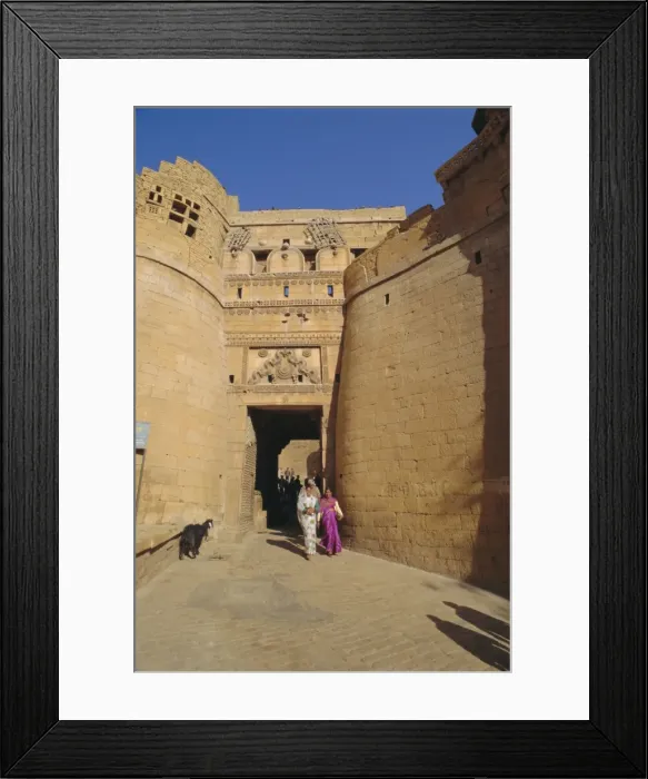Framed Print : Gateway at Jaisalmer Framed Print : Gateway at Jaisalmer