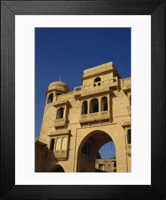 Framed Print : Tilon ki Pol archway Framed Print : Tilon ki Pol archway