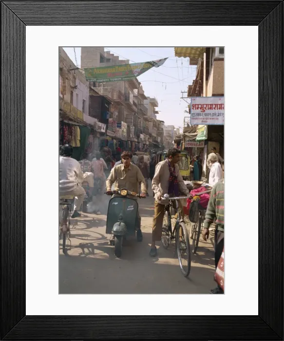 Framed Print : Street scene Framed Print : Street scene