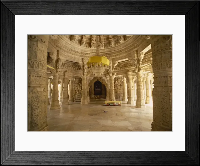 Framed Print : The Jain temple of Chaumukha Framed Print : The Jain temple of Chaumukha