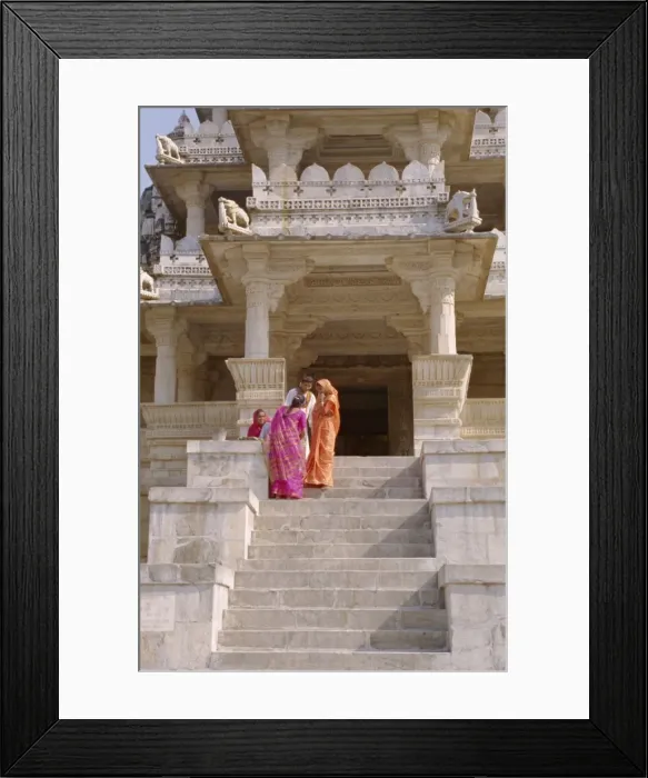 Framed Print : The Jain Temple of Chaumukha built in the 14th century Framed Print : The Jain Temple of Chaumukha built in the 14th century