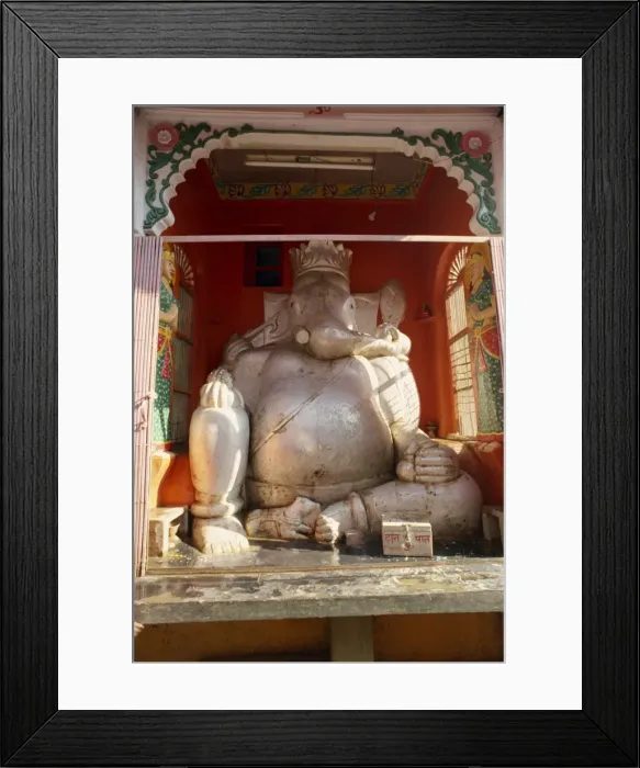 Framed Print : Statue of the elephant god Ganesh Framed Print : Statue of the elephant god Ganesh
