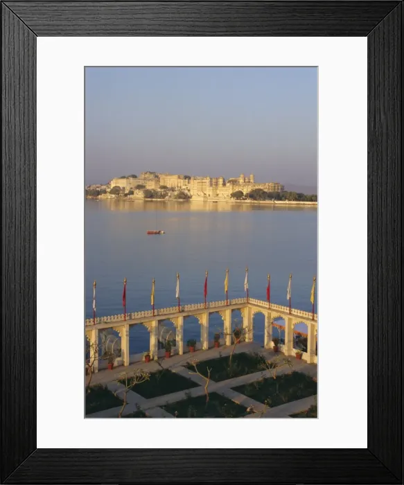 Framed Print : City Palace from the Jag Mandir Framed Print : City Palace from the Jag Mandir