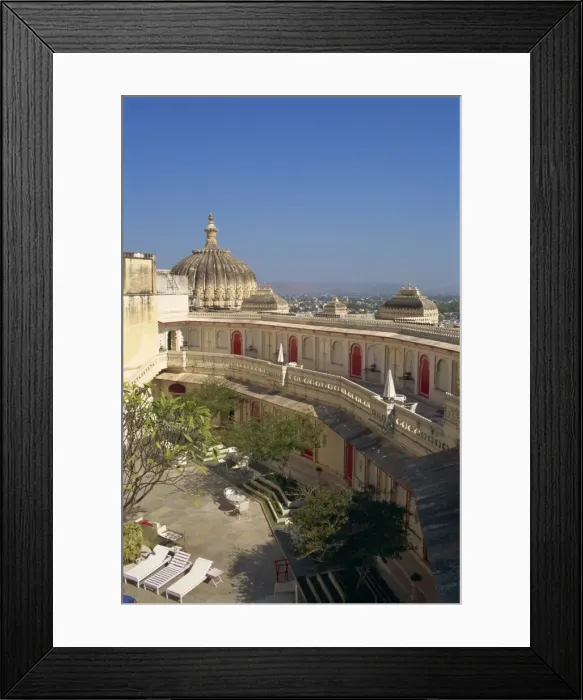 Framed Print : Shiv Nawas Palace Hotel within City Palace complex Framed Print : Shiv Nawas Palace Hotel within City Palace complex