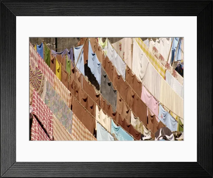Framed Print : Dhobi or laundry ghats Framed Print : Dhobi or laundry ghats