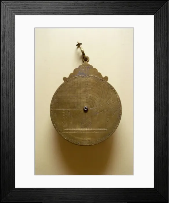 Framed Print : Astrolabe in museum Framed Print : Astrolabe in museum