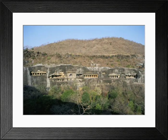 Framed Print : Early morning view of the caves Framed Print : Early morning view of the caves