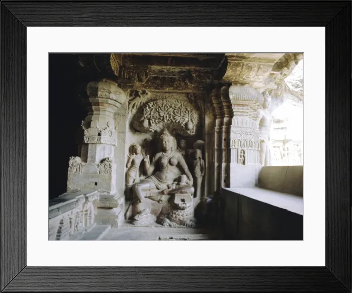Framed Print : Jain sculpture Framed Print : Jain sculpture