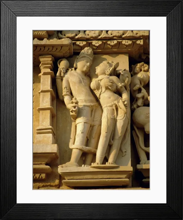 Framed Print : Vishnu and Lakshami Framed Print : Vishnu and Lakshami