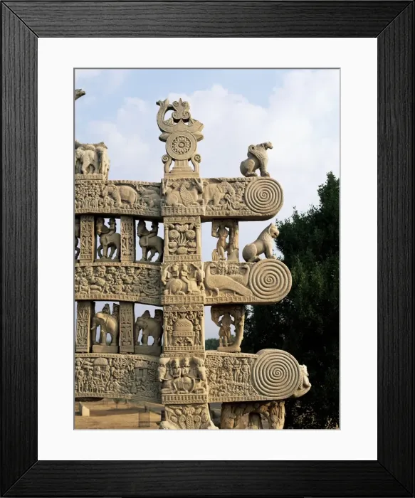 Framed Print : Inside face of the north gateway Framed Print : Inside face of the north gateway