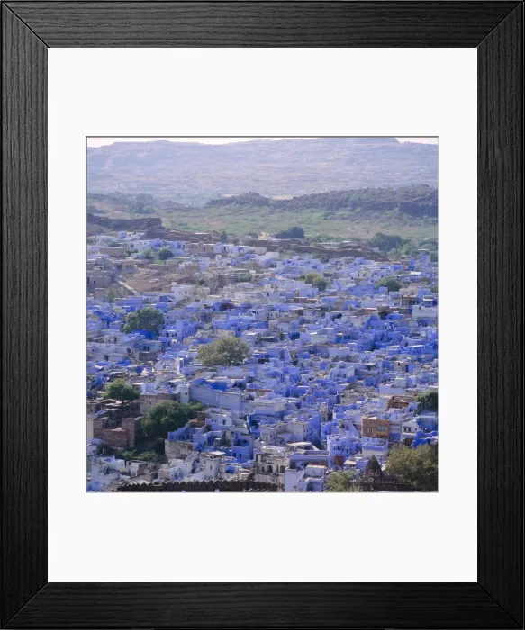 Framed Print : Aerial view from the fort Framed Print : Aerial view from the fort