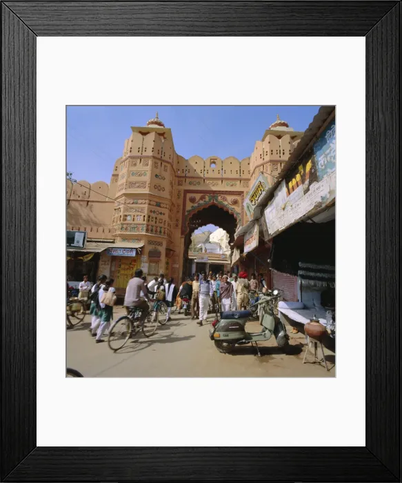 Framed Print : Gate, entrance to the city Framed Print : Gate, entrance to the city