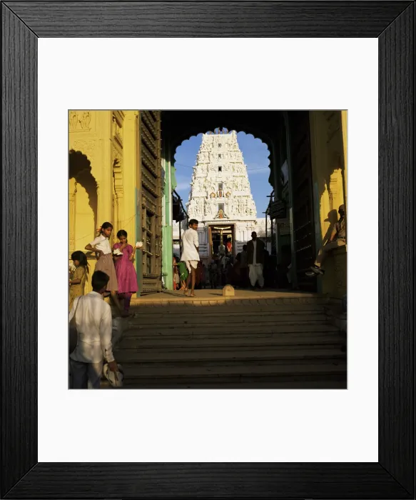 Framed Print : Steps leading to the Brahma temple Framed Print : Steps leading to the Brahma temple