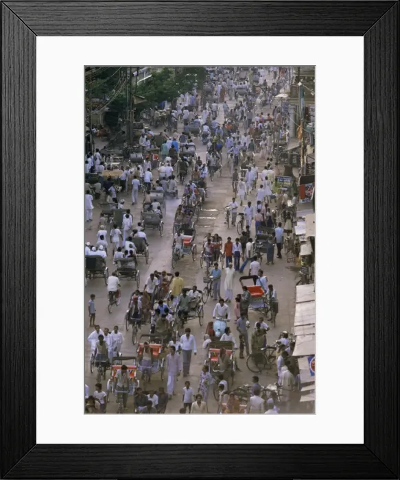 Framed Print : Rickshaws, India Framed Print : Rickshaws, India