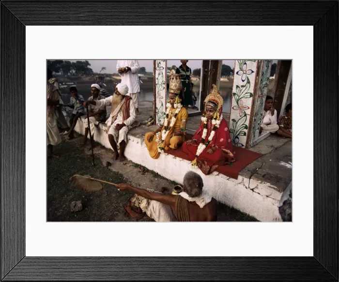Framed Print : Rama and Sita Framed Print : Rama and Sita