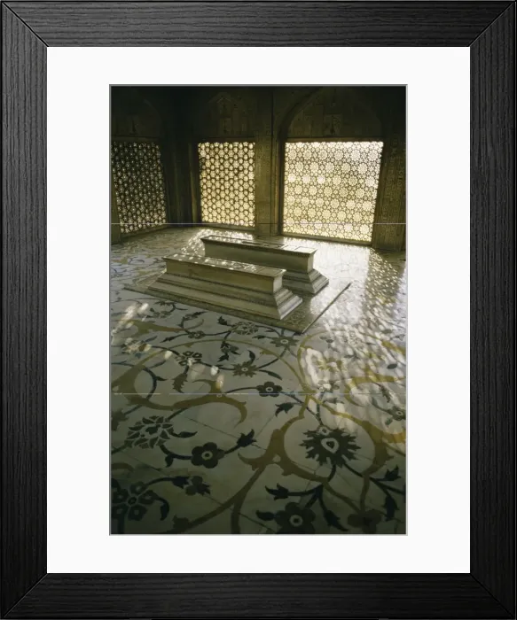 Framed Print : Interior of the Taj Mahal Framed Print : Interior of the Taj Mahal