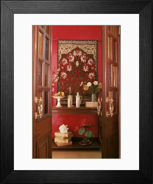 Framed Print : Hallway area of the house Framed Print : Hallway area of the house