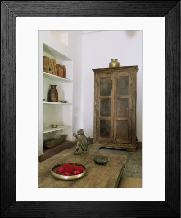 Framed Print : Zen ambiance installed into an old farm house conversion Framed Print : Zen ambiance installed into an old farm house conversion