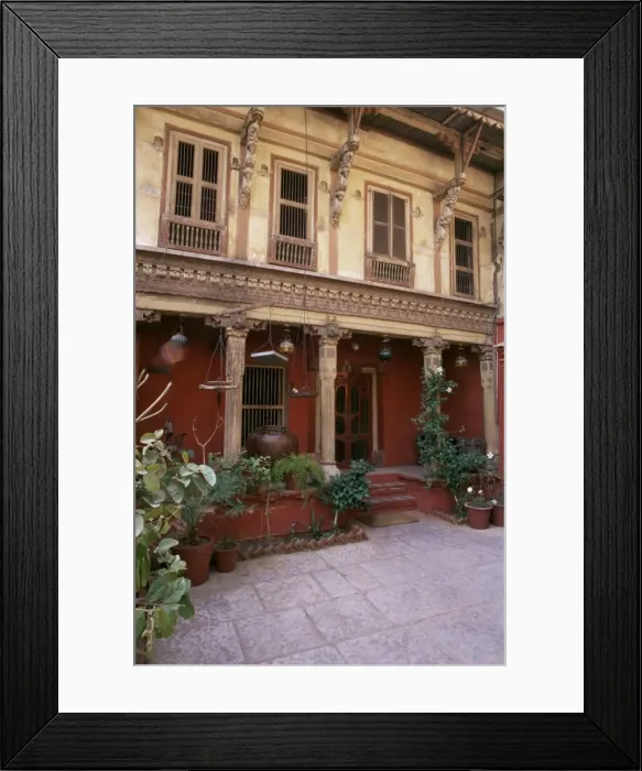 Framed Print : Restored traditional Pol house